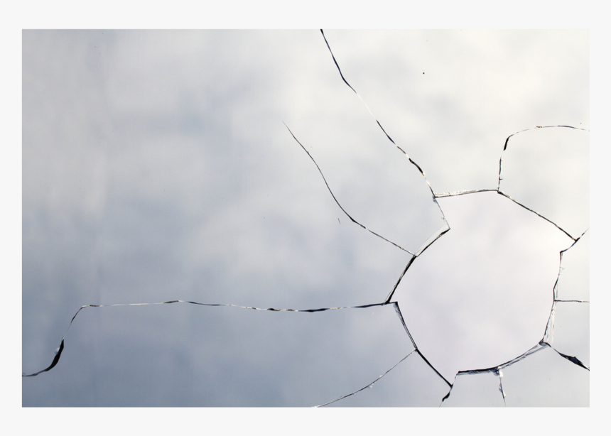 #cracked #glass #window #broken #freetoedit - Sketch, HD Png Download