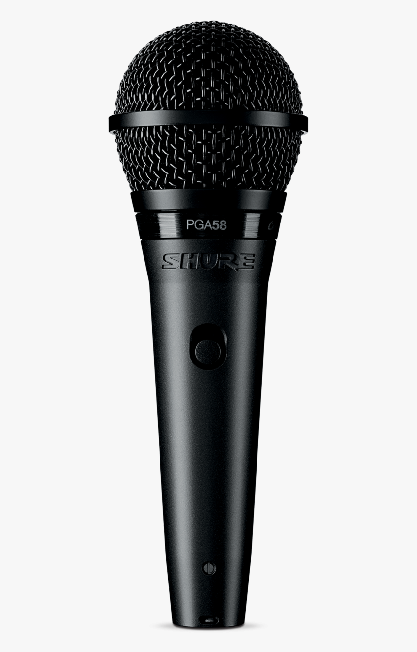 Shure Pga58 Cardioid Handheld Microphone - Microphone 1986, HD Png Download