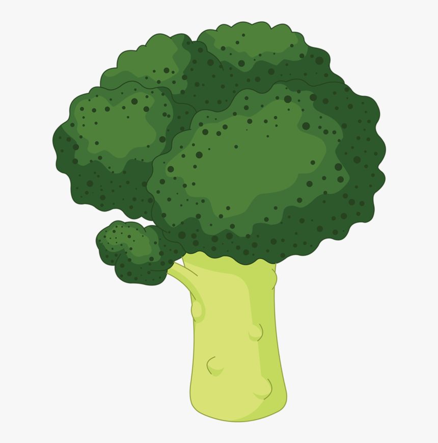 Lettuce Clipart Broccoli - Cute Broccoli Clipart Transparent Background, HD Png Download
