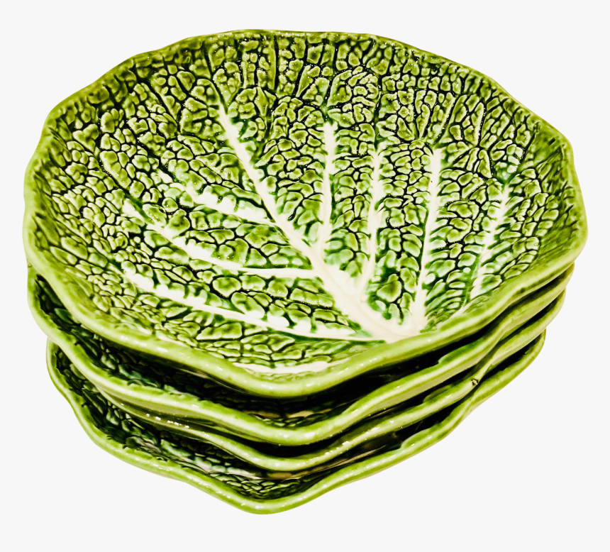 Clip Art Lettuce Leaf Plates - Cruciferous Vegetables, HD Png Download