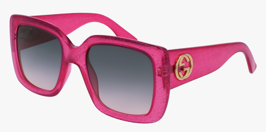 Ray Ban Aviators Pink Frames Png Format - Gg0141s 003, Transparent Png