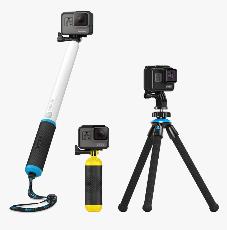 Tripod Png - Gopro Pole, Transparent Png