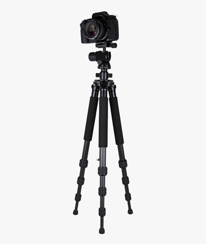 Download Video Camera Tripod Png Image For Designing - Camera On Tripod Png, Transparent Png