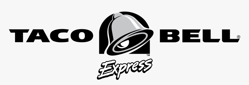 Transparent Taco Vector Png - Logo Taco Bell Express, Png Download