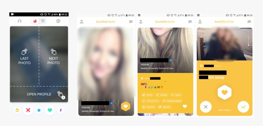 Bumble Tinder, HD Png Download