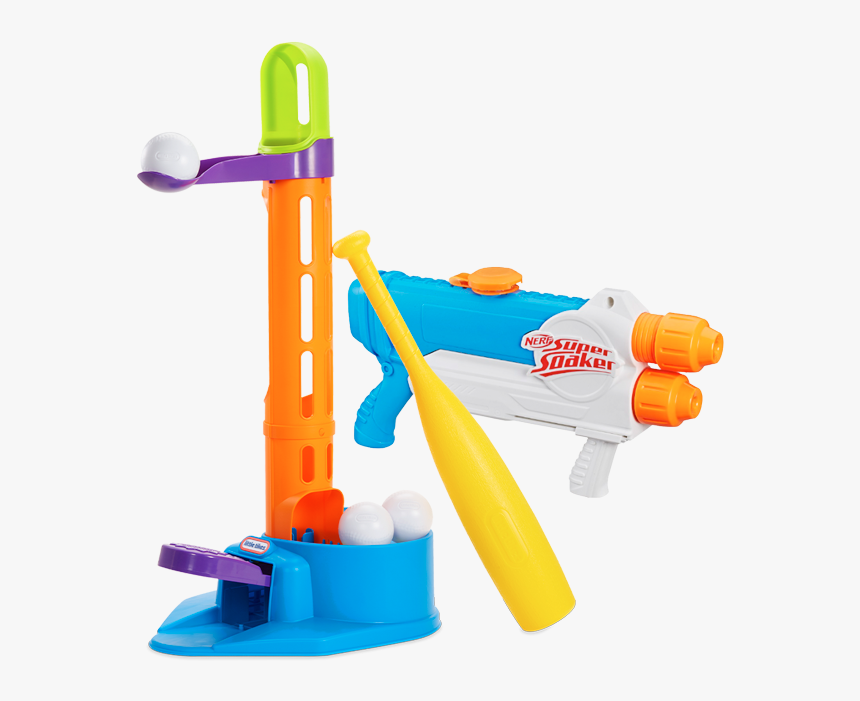 Little Tikes Triple Play Splash T Ball Set, HD Png Download