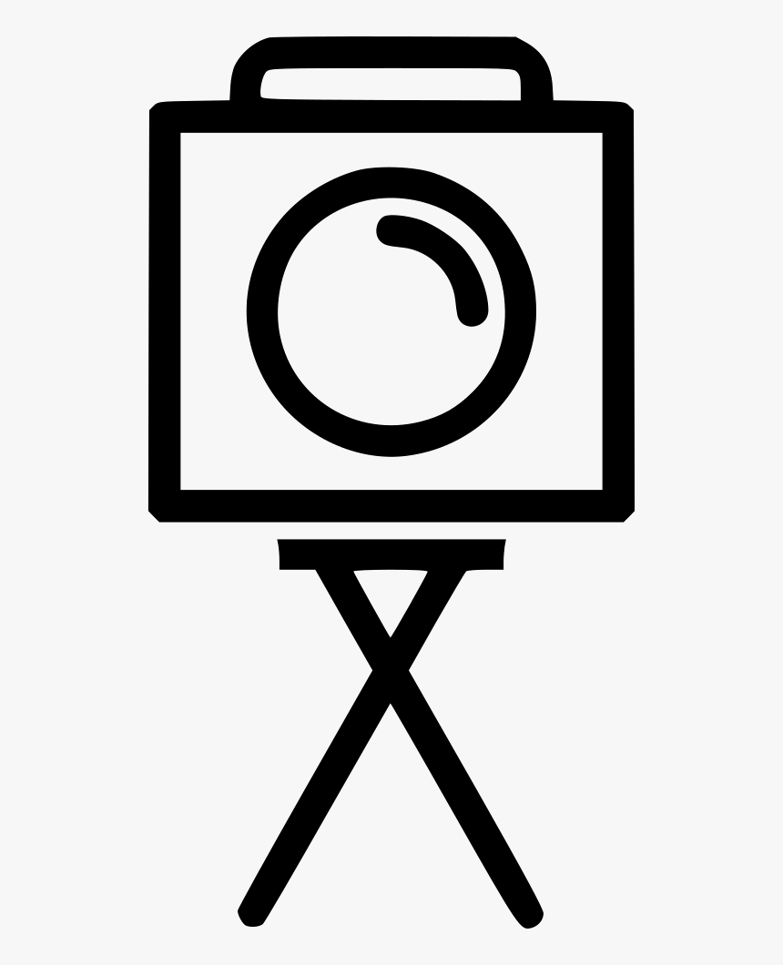 Old Vintage Picture Camera Tripod, HD Png Download