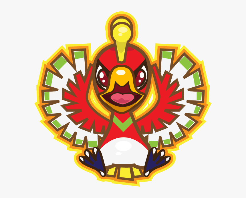 Ho-oh Png, Transparent Png