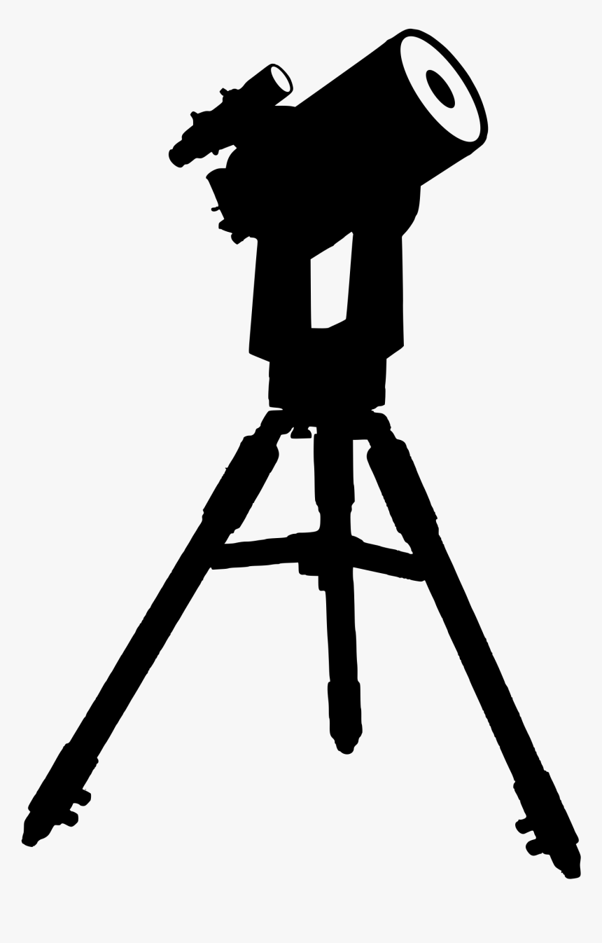 Telescope Clipart Silhouette, HD Png Download