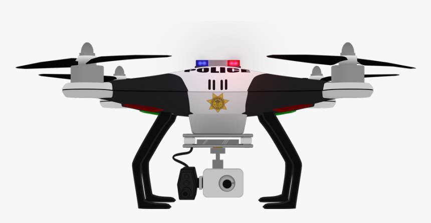 Police Drone Png, Transparent Png
