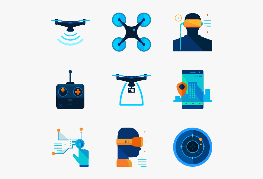 Drone - Drone Clipart, HD Png Download