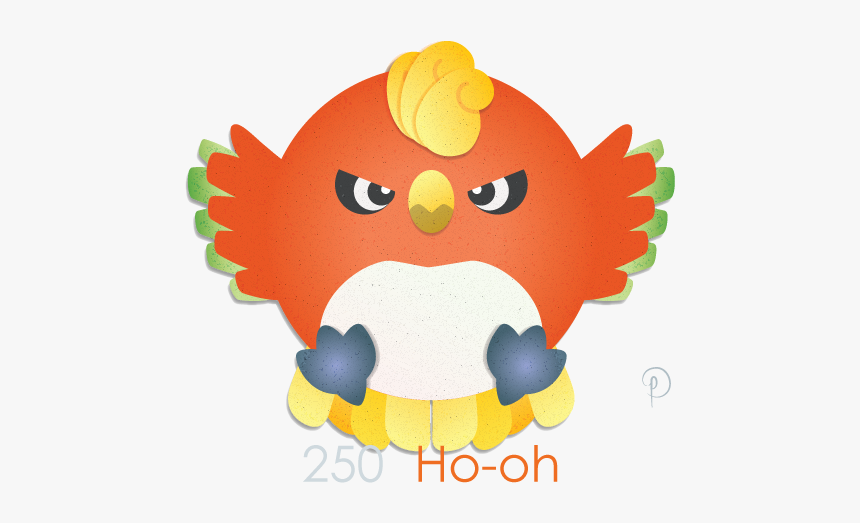 Ho Oh 
i Always Thought It Was Kinda Odd That They - Cartoon, HD Png Download