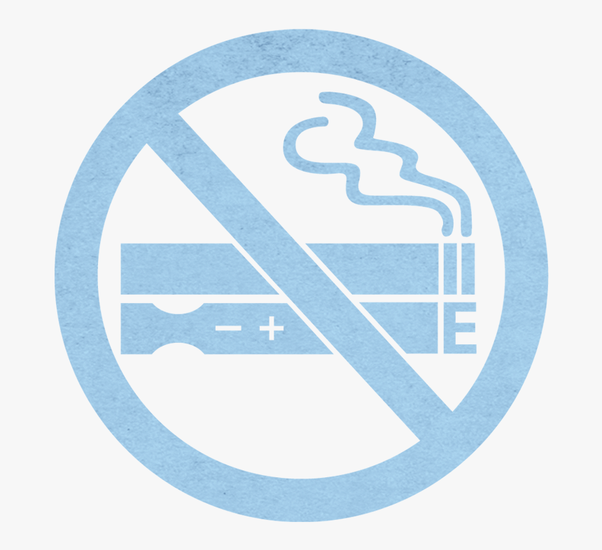 Ecig Back Web - No Smoking Black And White Png, Transparent Png