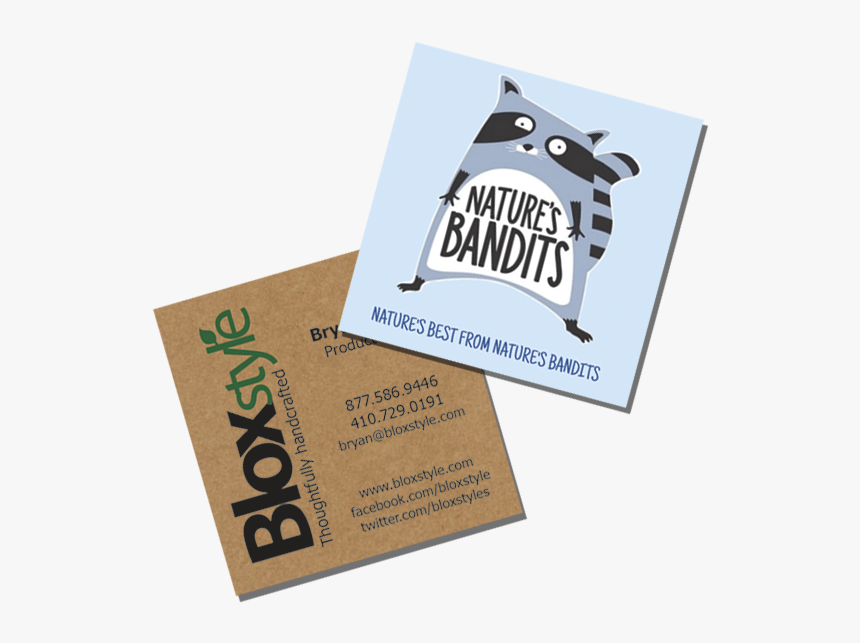 Square Business Cards, HD Png Download