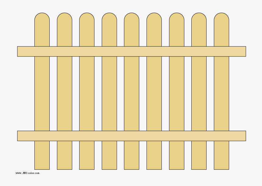 Fences Clip Art - Clipart Fence Transparent Background, HD Png Download