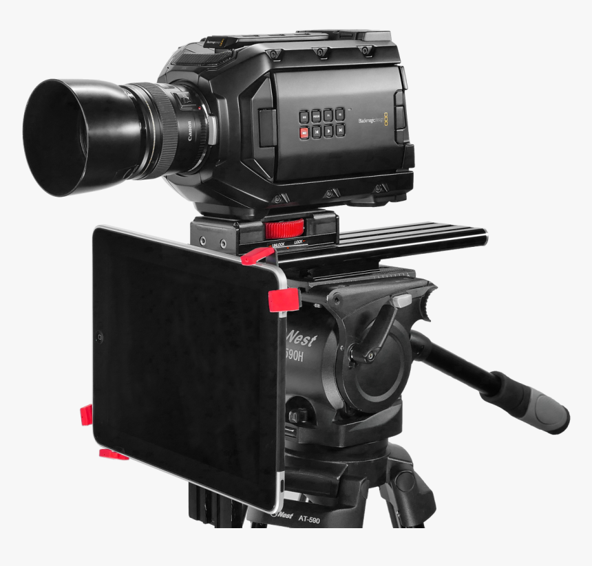 Prompter People Uc Ipad Under Camera Ipad Teleprompter - Teleprompter, HD Png Download