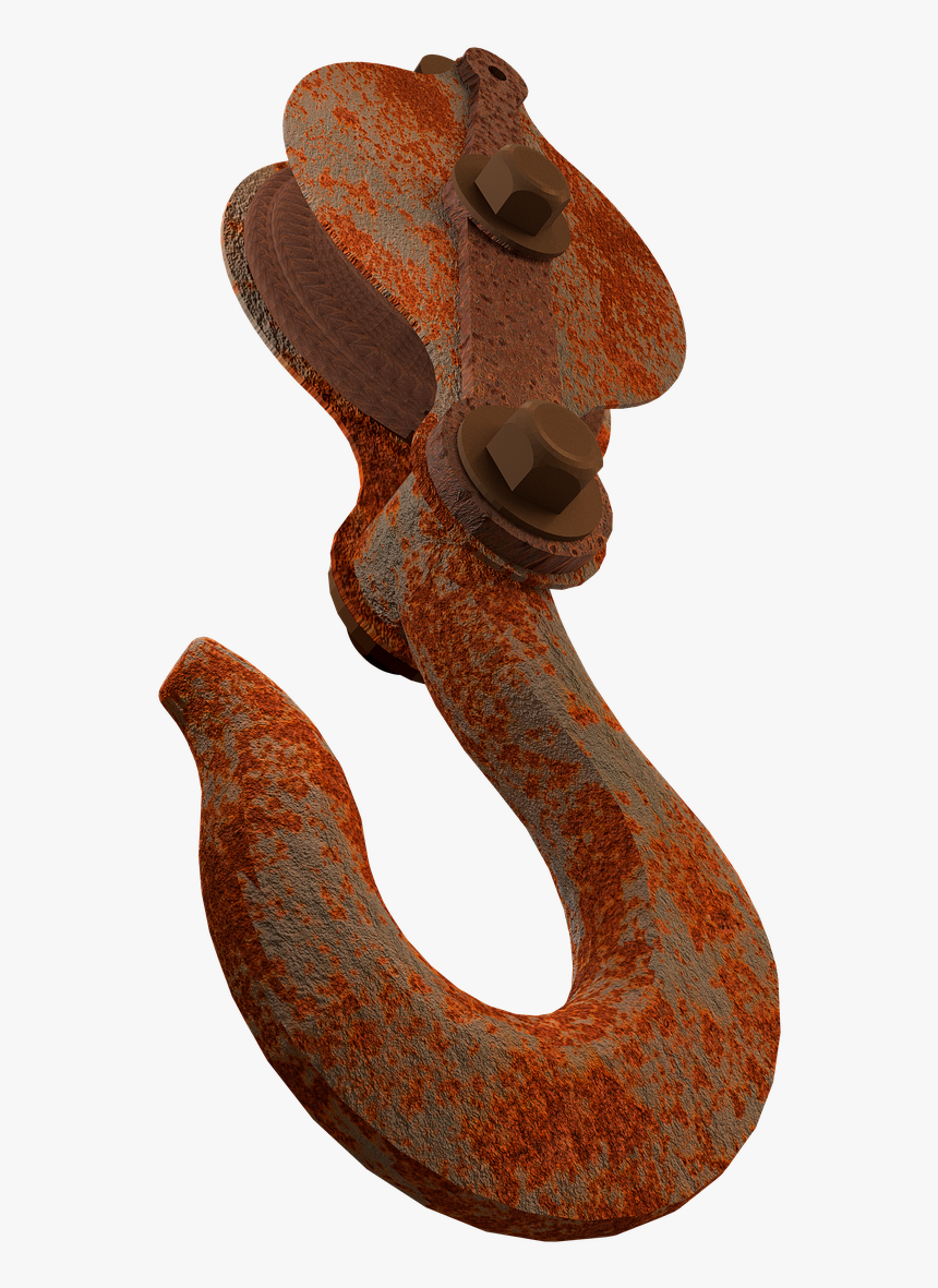 Hook Crane Stainless Free Picture - Rusty Hook Png, Transparent Png