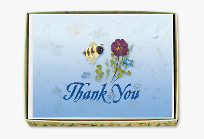 Bumble Bee Thank You Cards Image - Sunflower, HD Png Download