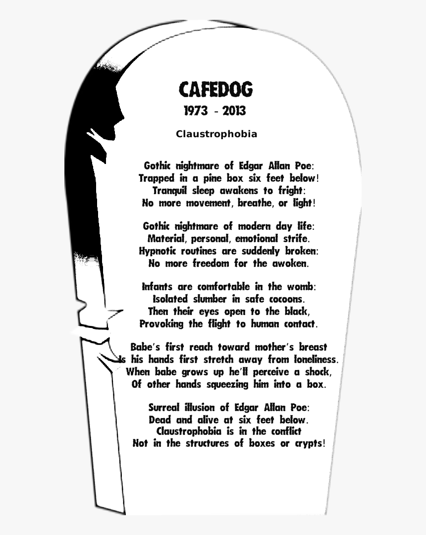 Claustrophobia - Poem About School Canteen, HD Png Download