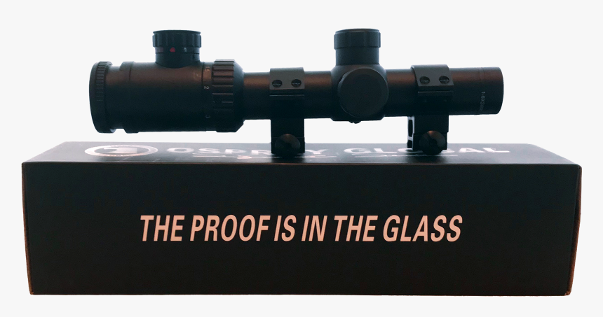 1-6 Box & Scope - Osprey Scopes, HD Png Download