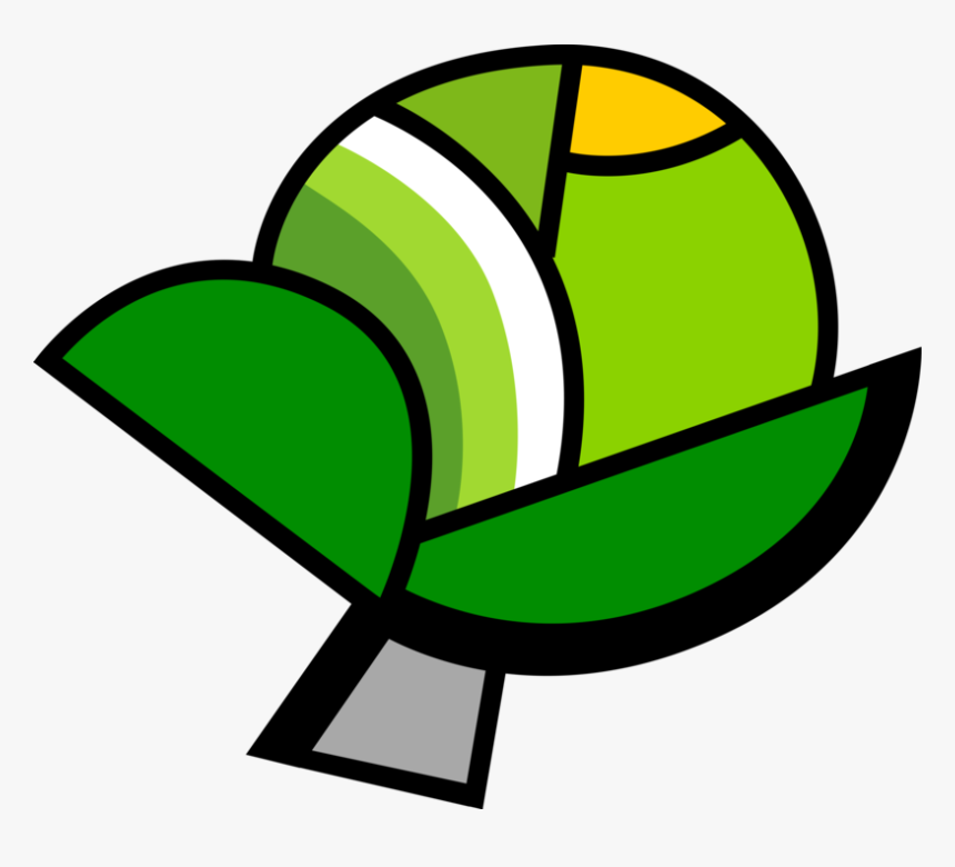 Green Lettuce Image Illustration Of Edible Leaf Clipart, HD Png Download