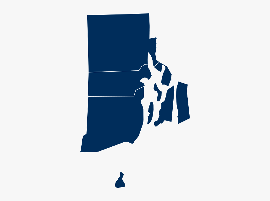 Map - State Of Rhode Island Transparent, HD Png Download
