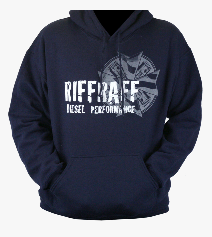 Riffraff Diesel Blue Hoodie - Hoodie, HD Png Download