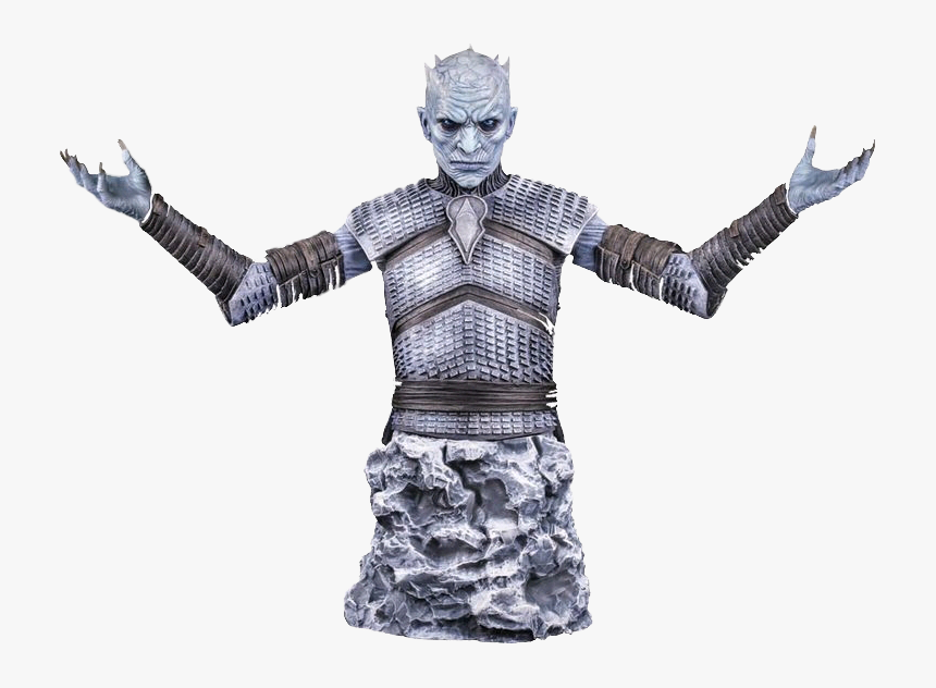 Night King Jon Snow White Walker Sandor Clegane Game - Night King Bust, HD Png Download