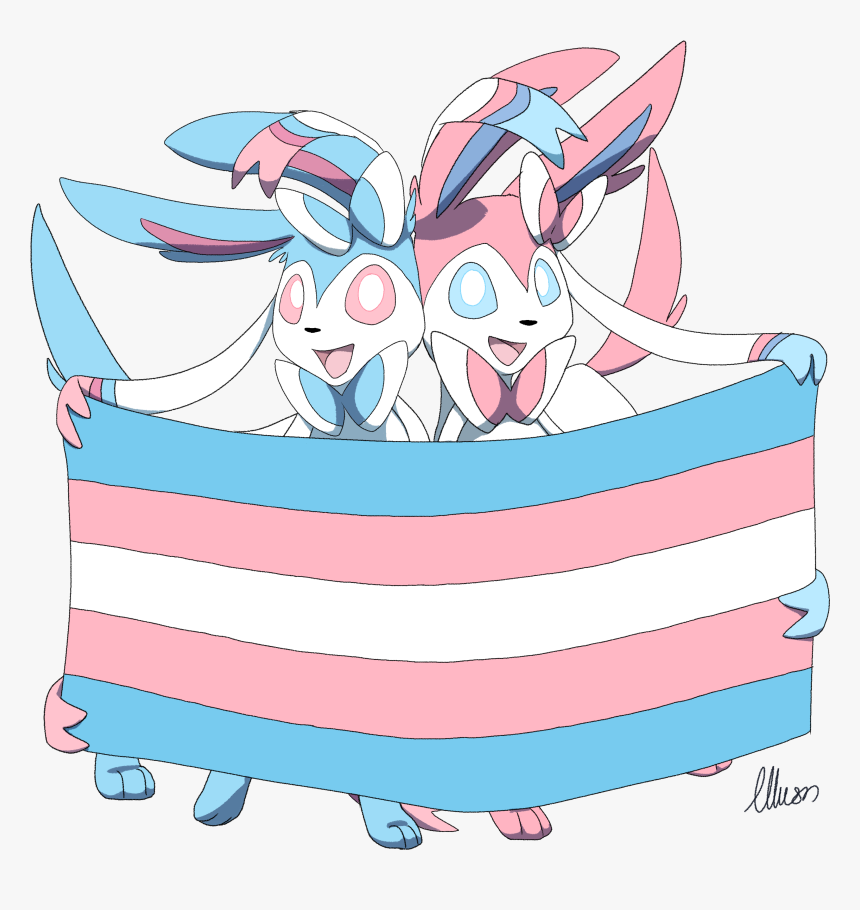 Sylveon Trans Rights, HD Png Download