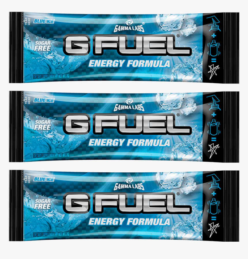 Blue Ice 3 Pack - G Fuel Gamma, HD Png Download