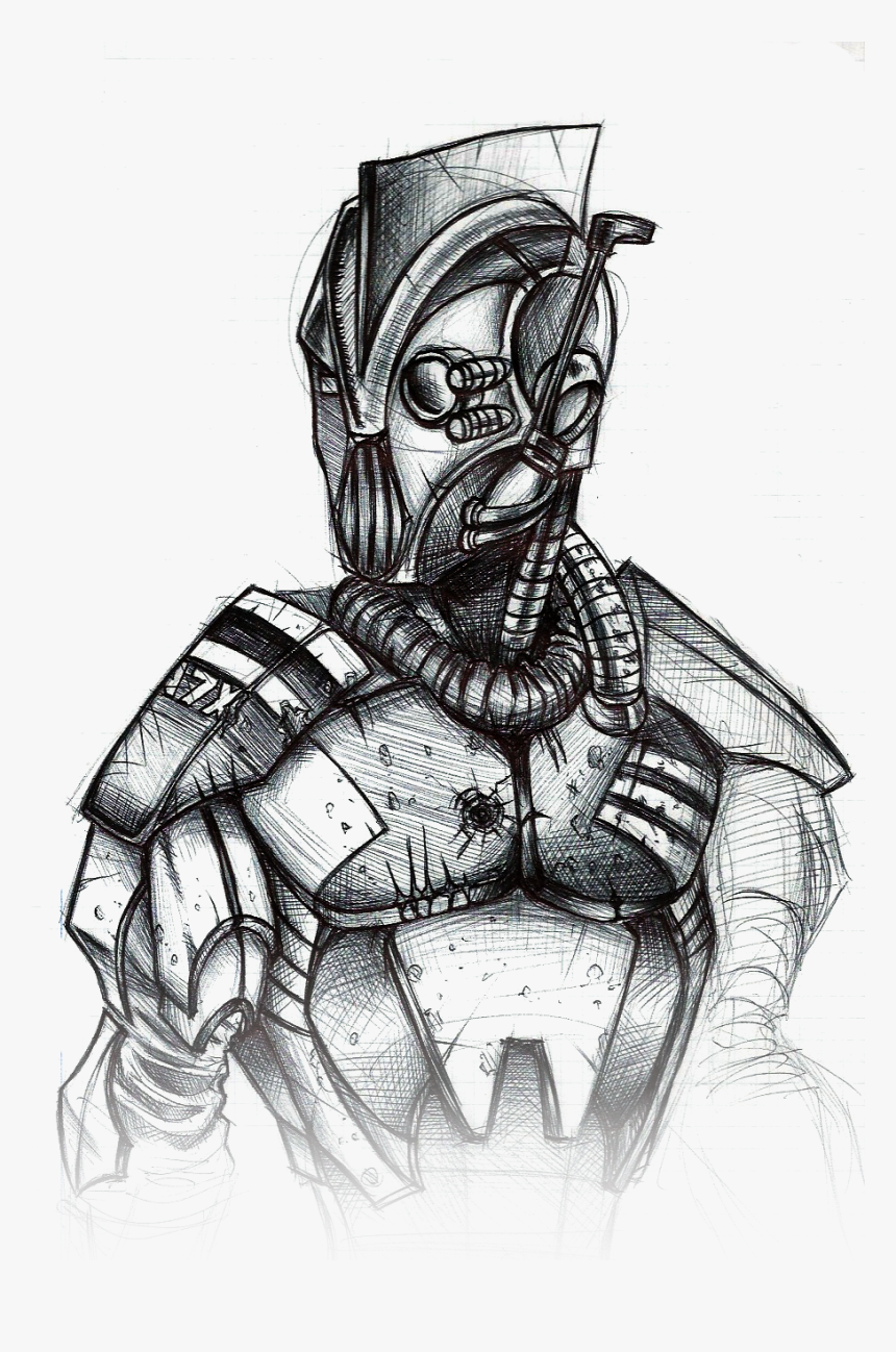 Transparent Bounty Hunter Png - Draw Bounty Hunter, Png Download