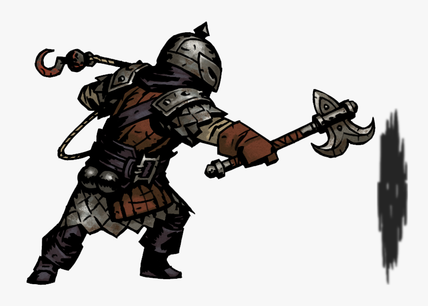 Bounty Hunter - Sprite - Attack Axe - Darkest Dungeon Bounty Hunter Png, Transparent Png