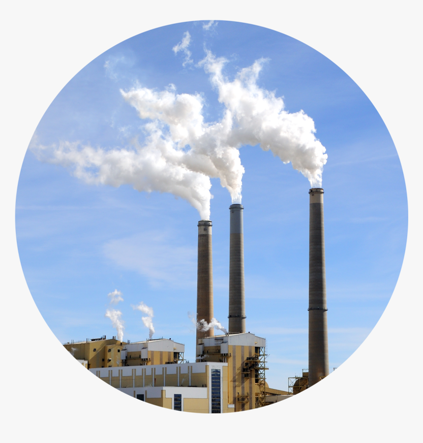 Airxchange Wheels Save Lots Of Energy - Factory Burning Fossil Fuels, HD Png Download