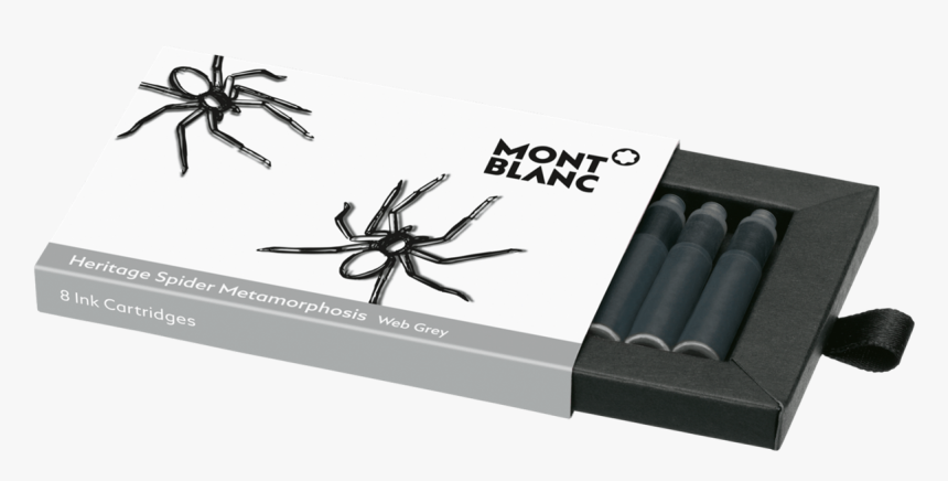 Ink Cartridges, Heritage Spider, Gray - Montblanc Ladies Edition Pearl, HD Png Download
