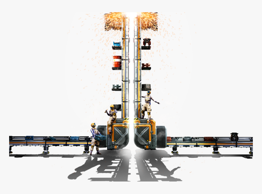 Elevatorwithcharacters Concept, HD Png Download