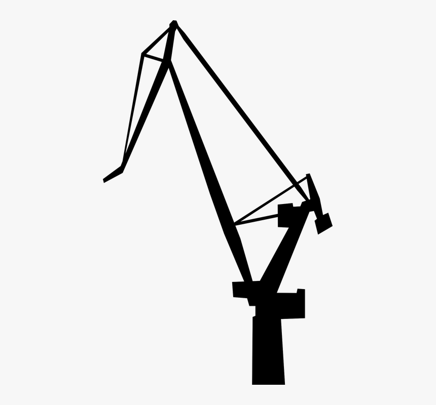 Crane, Port, Shipbuilding, Shipbuilding Crane, Shipyard - Shipyard Clipart, HD Png Download