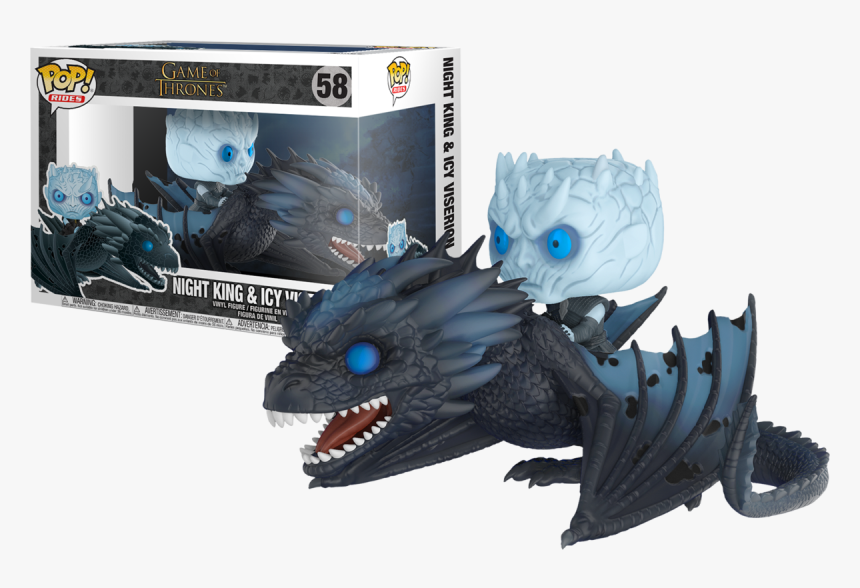 Night King And Viserion Pop, HD Png Download