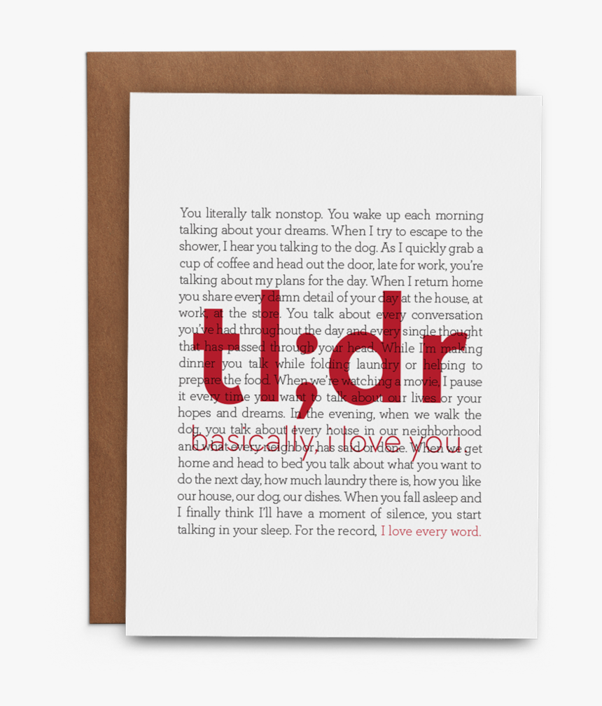 Dr I Love Every Word - Book Cover, HD Png Download