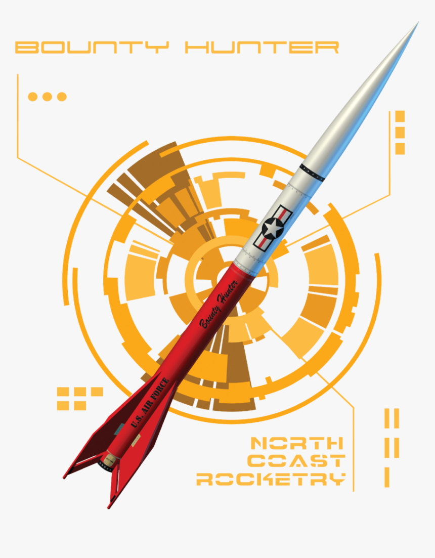 Bounty Hunter - North Coast Rocketry Bounty Hunter, HD Png Download