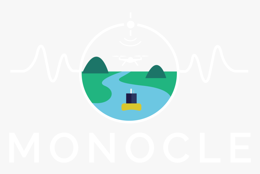 Monocle Logo With Text - Graphic Design, HD Png Download