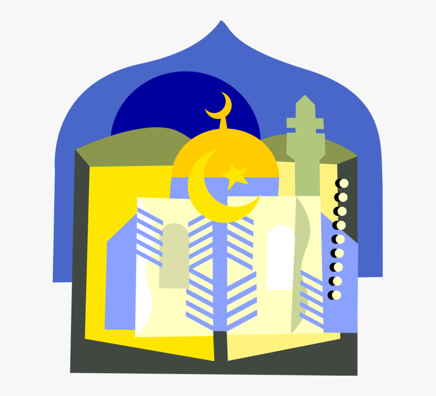 Vector Illustration Of Ottoman Empire Crescent Moon - Illustration, HD Png Download