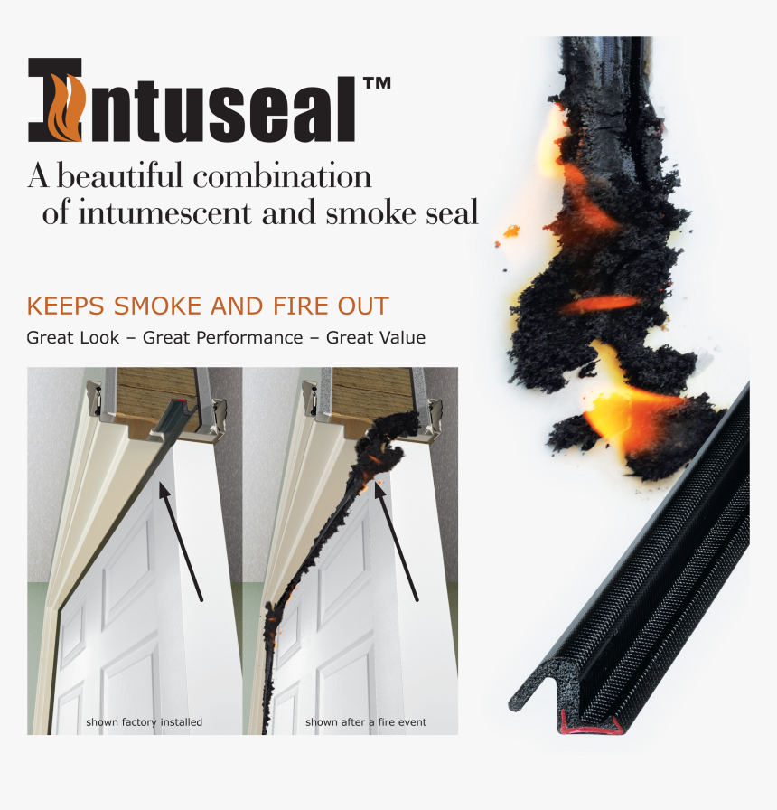 Smoke Seals On Fire Doors, HD Png Download