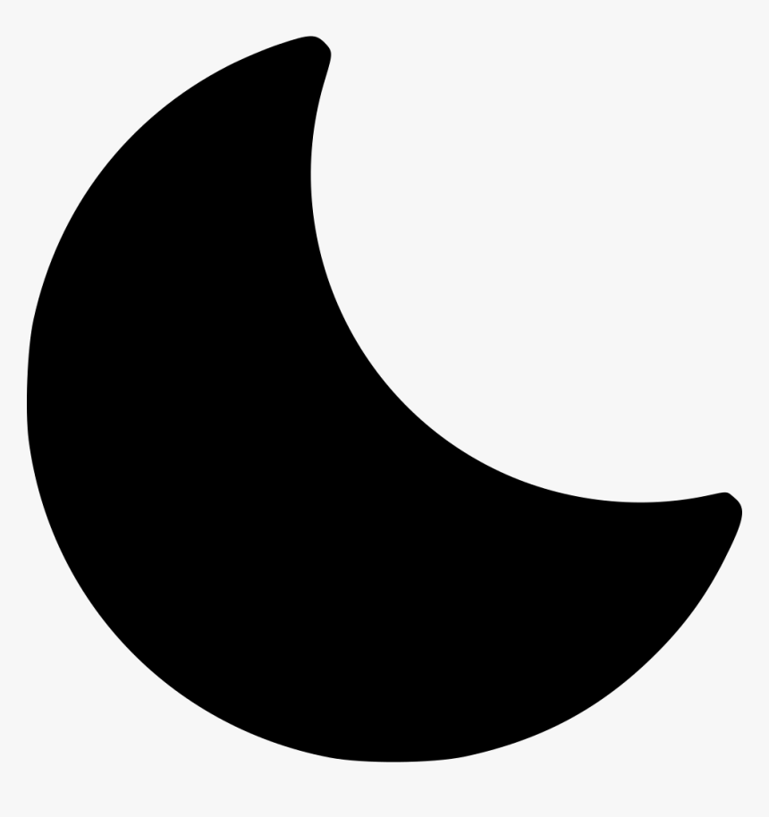 Crescent Moon Waning Night - Crescent, HD Png Download