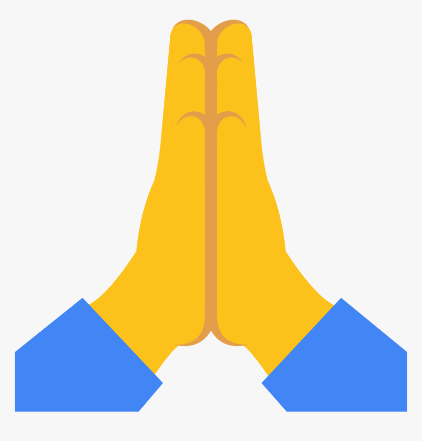 Praying Hands Emoji Png, Transparent Png