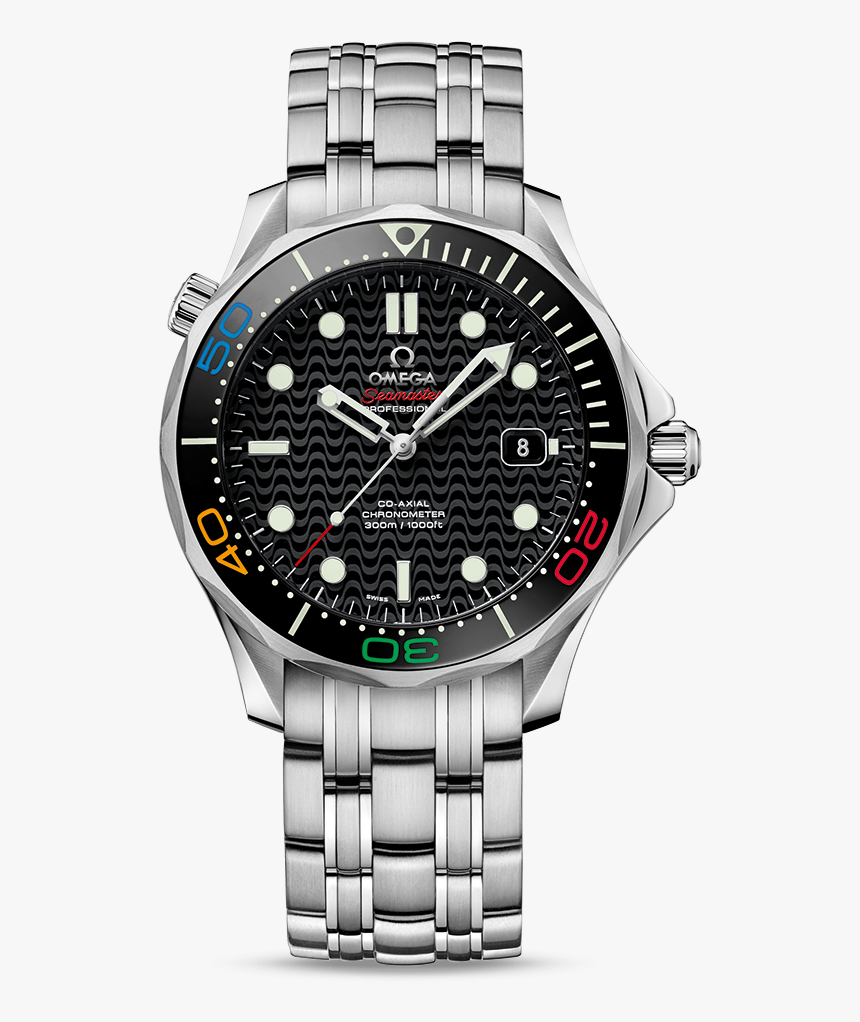 Omega Seamaster Chronograph Black, HD Png Download