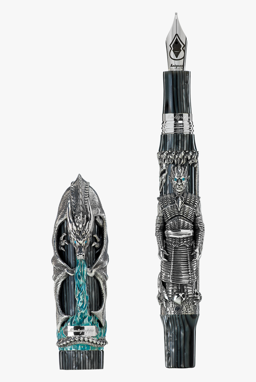 The Game Of Thrones Winter Is Here Fountain Pen, Silver - Montegrappa Winter Is Here, HD Png Download