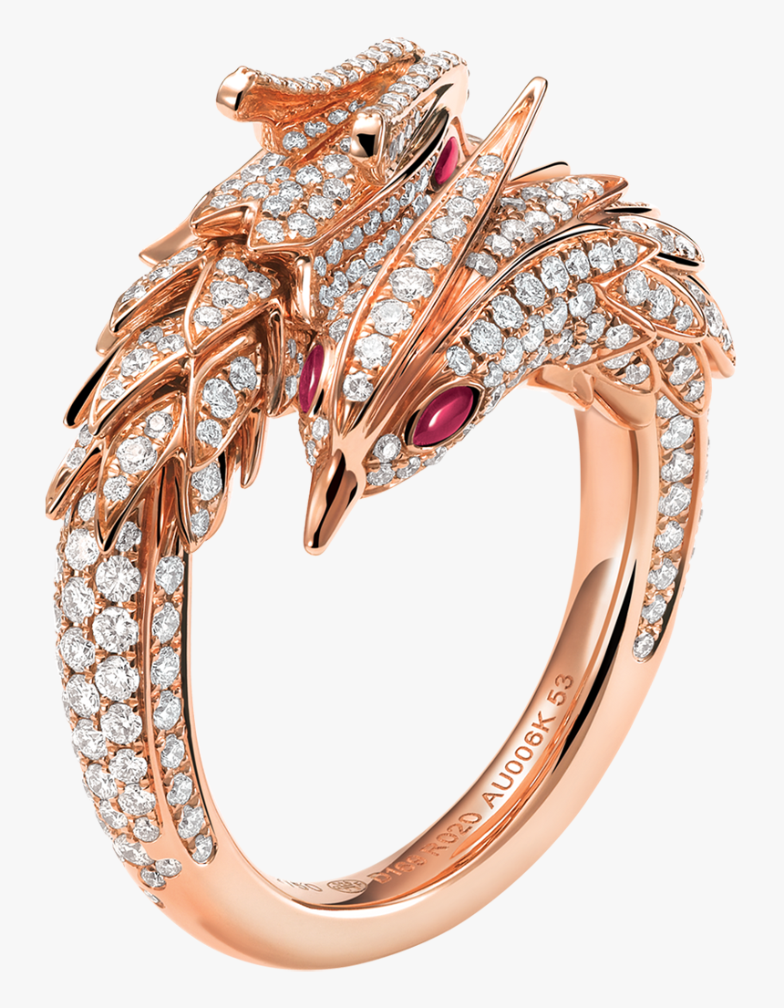 Transparent King And Queen Png - Dragon And Phoenix Diamond Bangle, Png Download