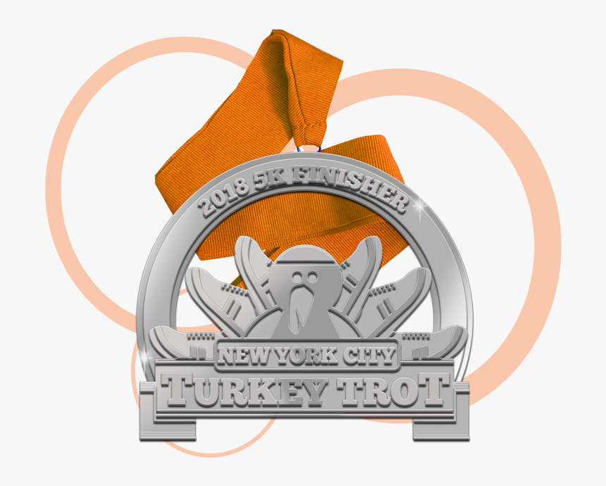 Nyc Turkey Trot - Silver Medal, HD Png Download