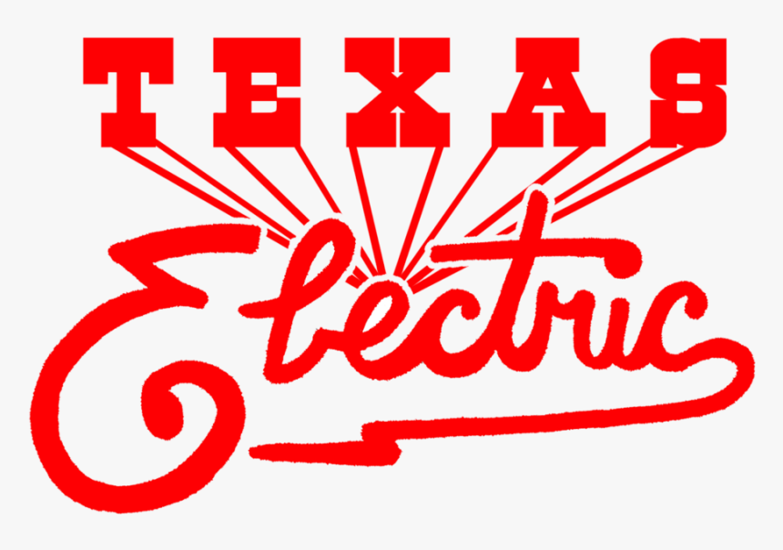 Redtexaselectricshirt2 - Calligraphy, HD Png Download