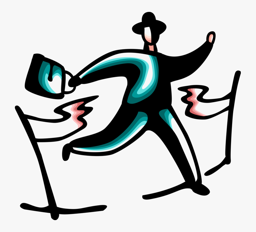 Clip Art Finish Line Vector, HD Png Download